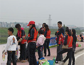 錢塘江江堤繪畫活動