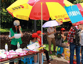 浙江錢塘江墻繪